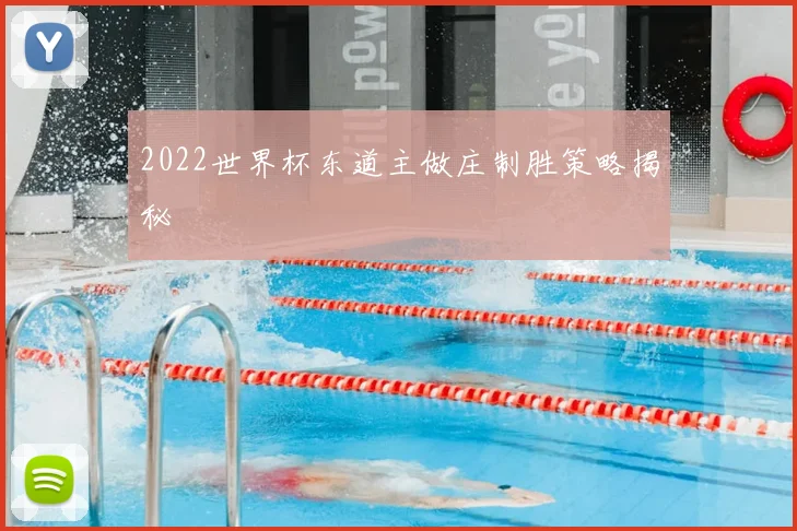 2022世界杯东道主做庄制胜策略揭秘